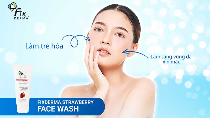 Thông tin Fixderma Strawberry Face Wash