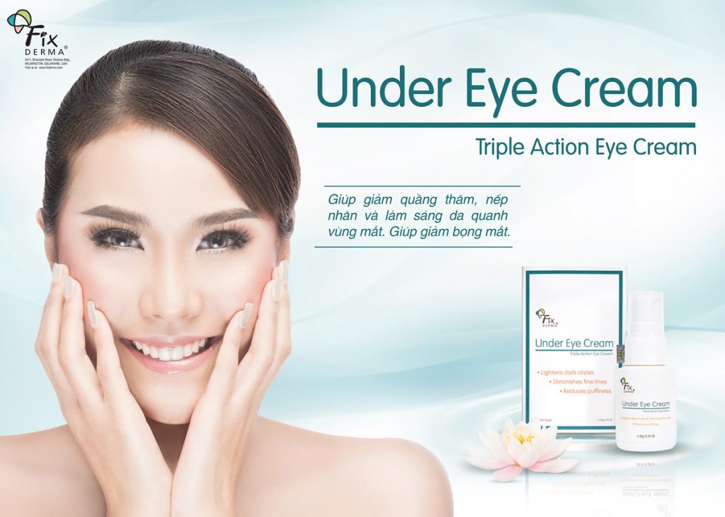 Kem Giảm Quầng Thâm - Bọng Mắt Fixderma Under Eye Cream