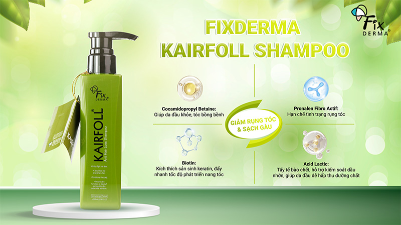 Fixderma Kairfoll Shampoo thành phần
