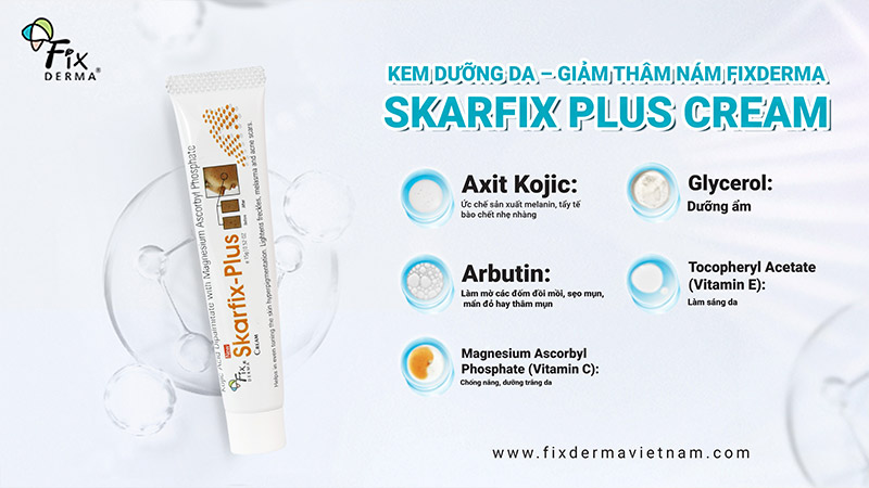 Fixderma Skarfix Plus Cream Thành Phần