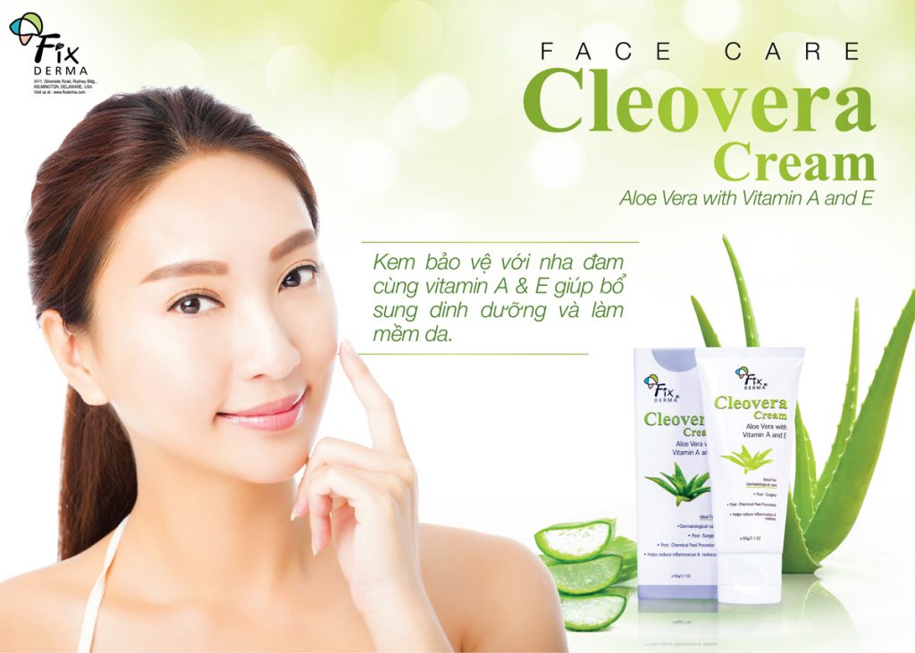 Kem Dưỡng Trắng Da Mặt Fixderma Cleovera Cream (60g)