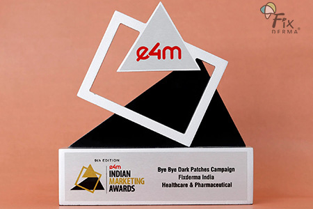 IXDERMA INDIA PVT LTD đã giành được giải Bạc tại Giải thưởng #IndianMarketing lần thứ 9 cho chiến dịch Bye Bye Dark